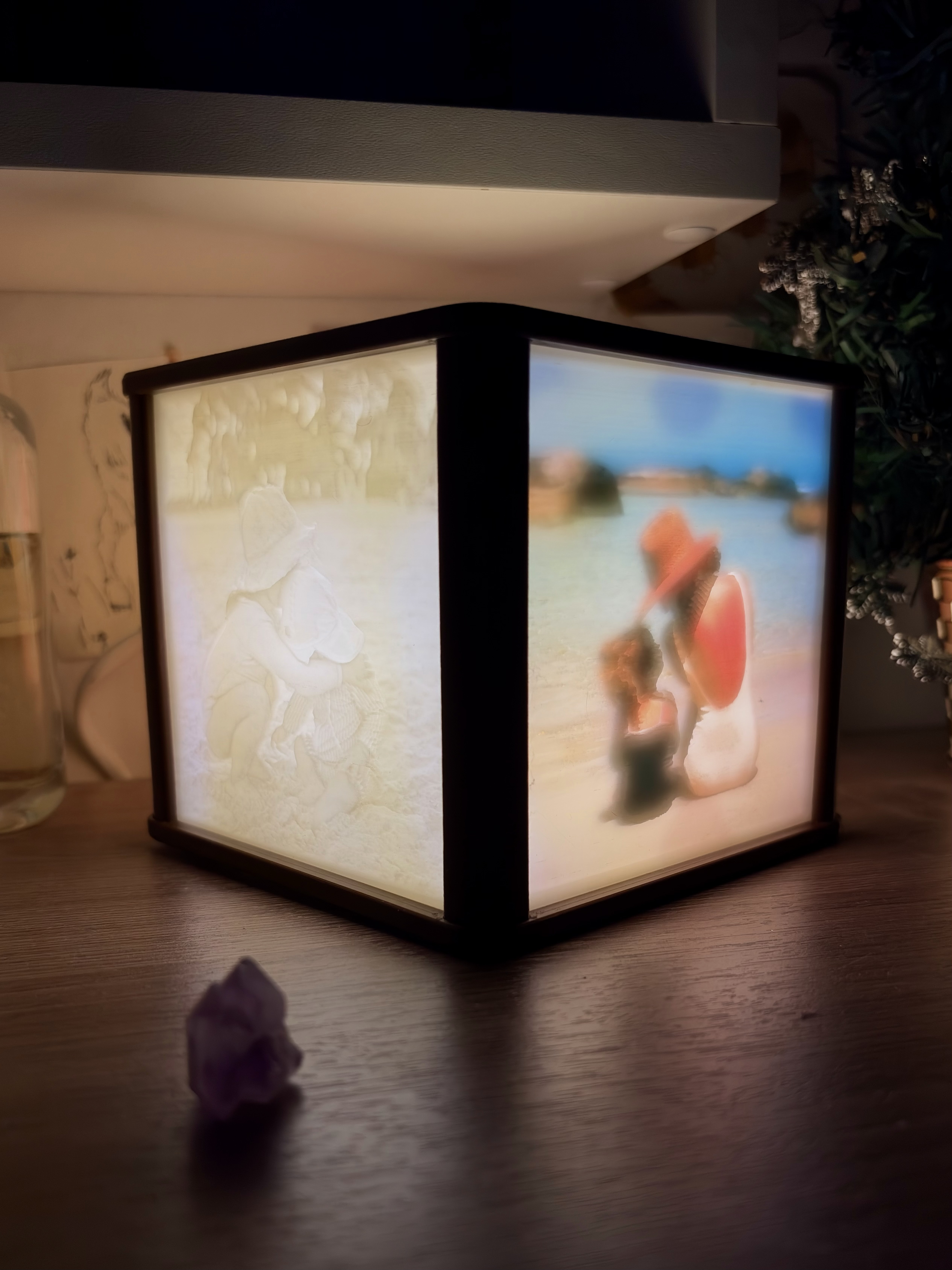 Светильник куб